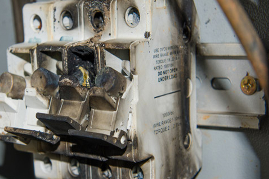 electrical fire case